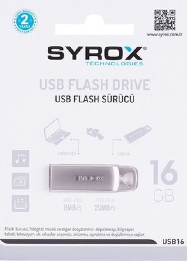 Syrox UM16 16GB Flash Bellek
