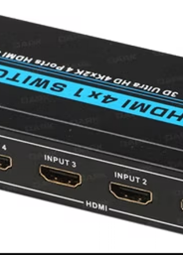 Dark HDMI 4 Giriş 1 Çıkış Switch
