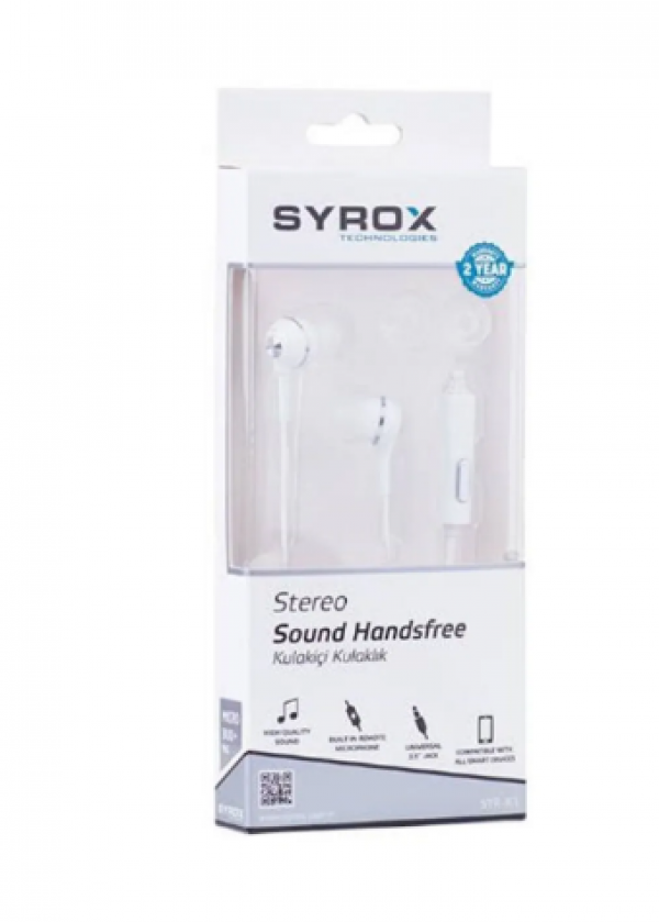 Syrox K1 Kulakiçi Kulaklık